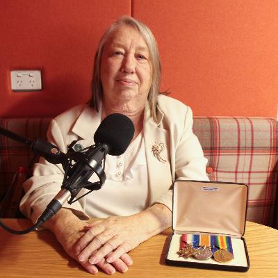 Keepsake: Anne Chapple -Grandfather's WW1 Medals & Anzac Cottage
