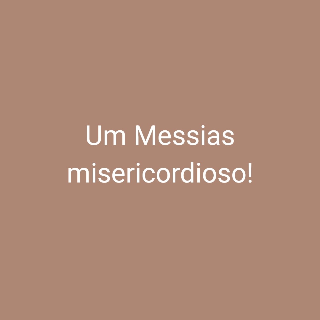 Um Messias misericordioso episode artwork
