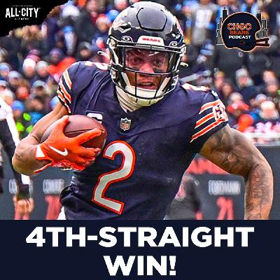 BEARS POSTGAME: Caleb Williams, DJ Moore Lead Bears to 4th-Straight Win! | CHGO Bears