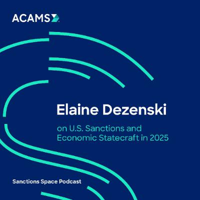 Elaine Dezenski on U.S. Sanctions and Economic Statecraft in 2025