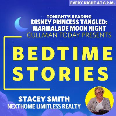 Bedtime Stories – Stacey Smith reads Disney Princess Tangled: Marmalade Moon Night