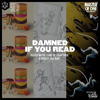 PCR 593: Damned if You Read - Burger Battle Shake Up, Drawtober & Project Hail Mary