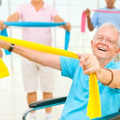 Exercício fisico na melhor idade!