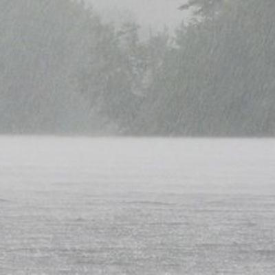Storm on the lake