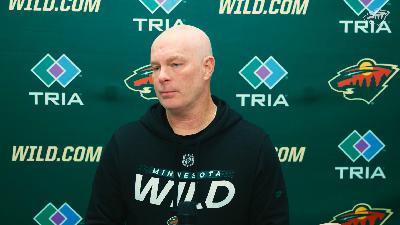 John Hynes previews Wild vs Blue Jackets