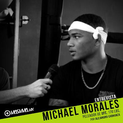 Entrevista a Michael Morales después de su pelea en Dana White's Contender Series