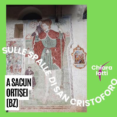 Una chiesetta nel bosco, il Sassolungo e due affreschi (sì, c'è anche san Cristoforo) ORTISEI (BZ) (2.4)
