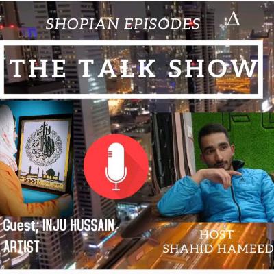 Inju Hussain calligrapher artist from Anantnag