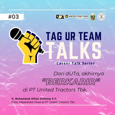 E3CS1 - Dari dUTa, akhirnya “berkarir” di PT United Tractors Tbk. E3CS1 - Dari dUTa, akhirnya “berkarir” di PT United Tractors Tbk.