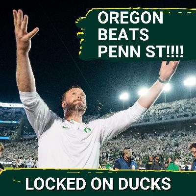 REACTION: Oregon STUNS Penn State in Happy Valley. Dante Moore HEISMAN Campaign is REAL, Ducks SHINE