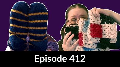 Episode 412 – We are all about the cozy knit socks this week