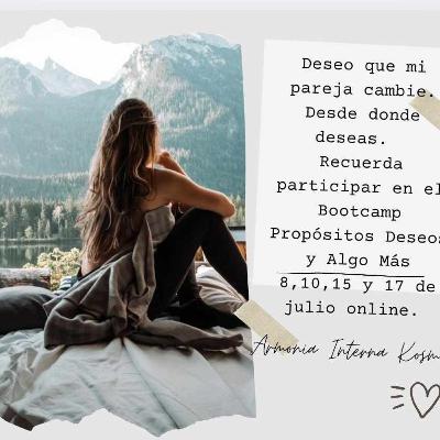 DESEO QUE MI PAREJA CAMBIE