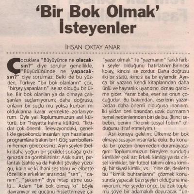 Bir Bok Olmak İsteyenler - İhsan Oktay Anar