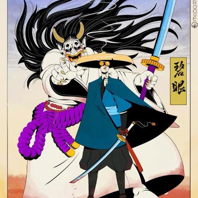 #064 - Samurai de Olhos Azuis