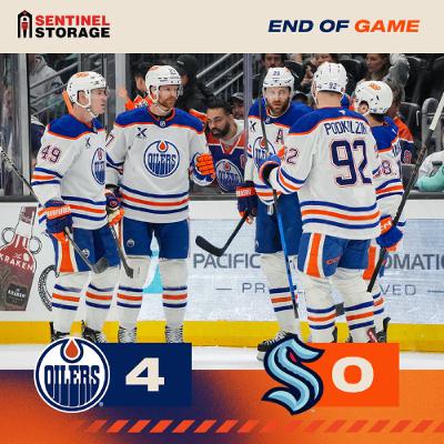 The Cult of Hockey's 'Oilers finally strong, not iffy, on defence, beating Seattle 4-0' podcast The Cult of Hockey's 'Oilers finally strong, not iffy, on defence, beating Seattle 4-0' podcast