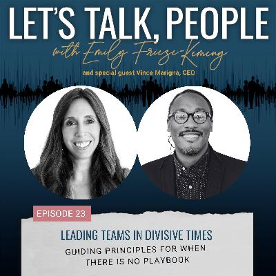 Leading Teams in Divisive Times