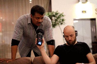 Neil DeGrasse Tyson: "If noone in society is thinking that way, however realistic or unrealistic it is, then ... we're not going anywhere ever." Neil DeGrasse Tyson: "If noone in society is thinking that way, however realistic or unrealistic it is, then ... we're not going anywhere ever."