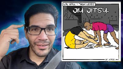BJJ Blue Belt Starts A Jiu-Jitsu Comic Series 🤣