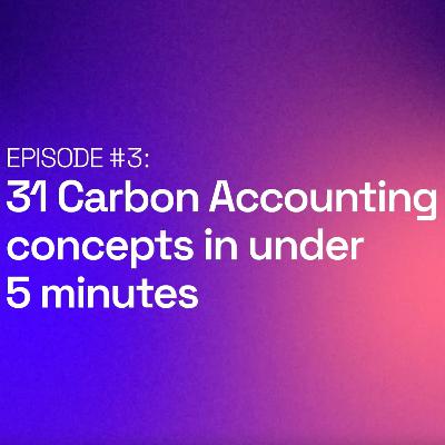 31 Key Concepts in Carbon Accounting