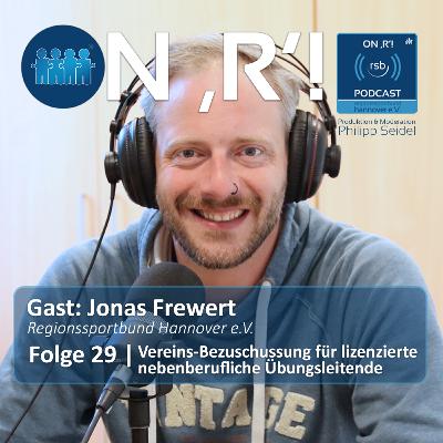 Folge 29 | Jonas Frewert zur RSB-Bezuschussung für lizenzierte Übungsleitende im Verein