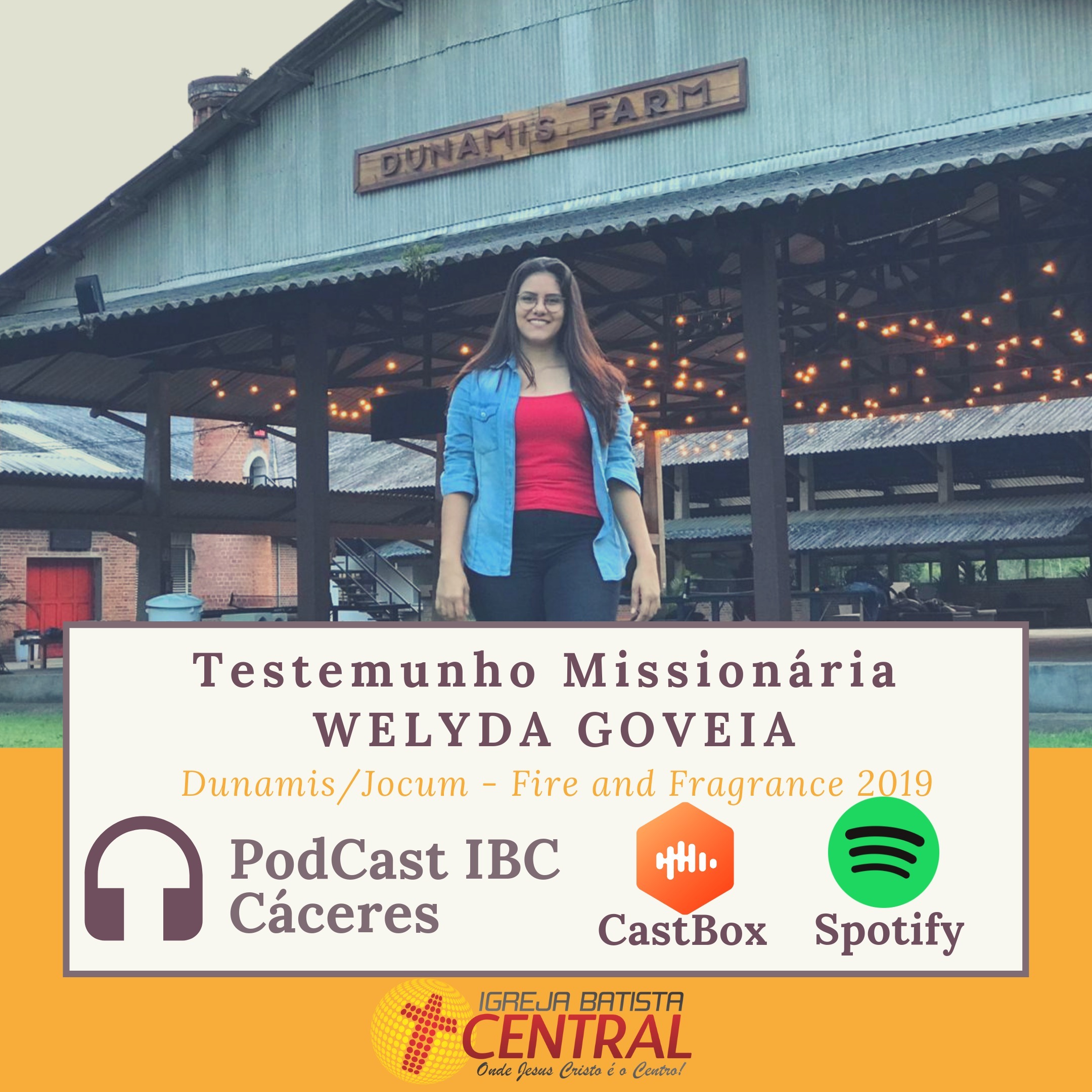 Testemunho Missionária Welyda Goveia - Fire and Fragrance. episode artwork
