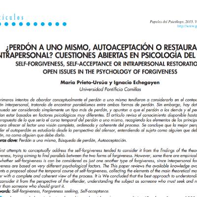 210- El autoperdón o perdón a uno mismo