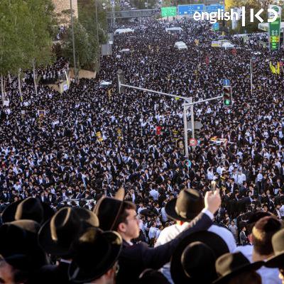 Ultra-Orthodox hold mass rally against military conscription Ultra-Orthodox hold mass rally against military conscription