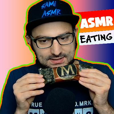 ASMR Vegan Magnum Ice Cream Eating