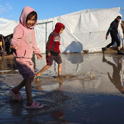 Rainy weather in Gaza brings further danger, misery for displaced Palestinians