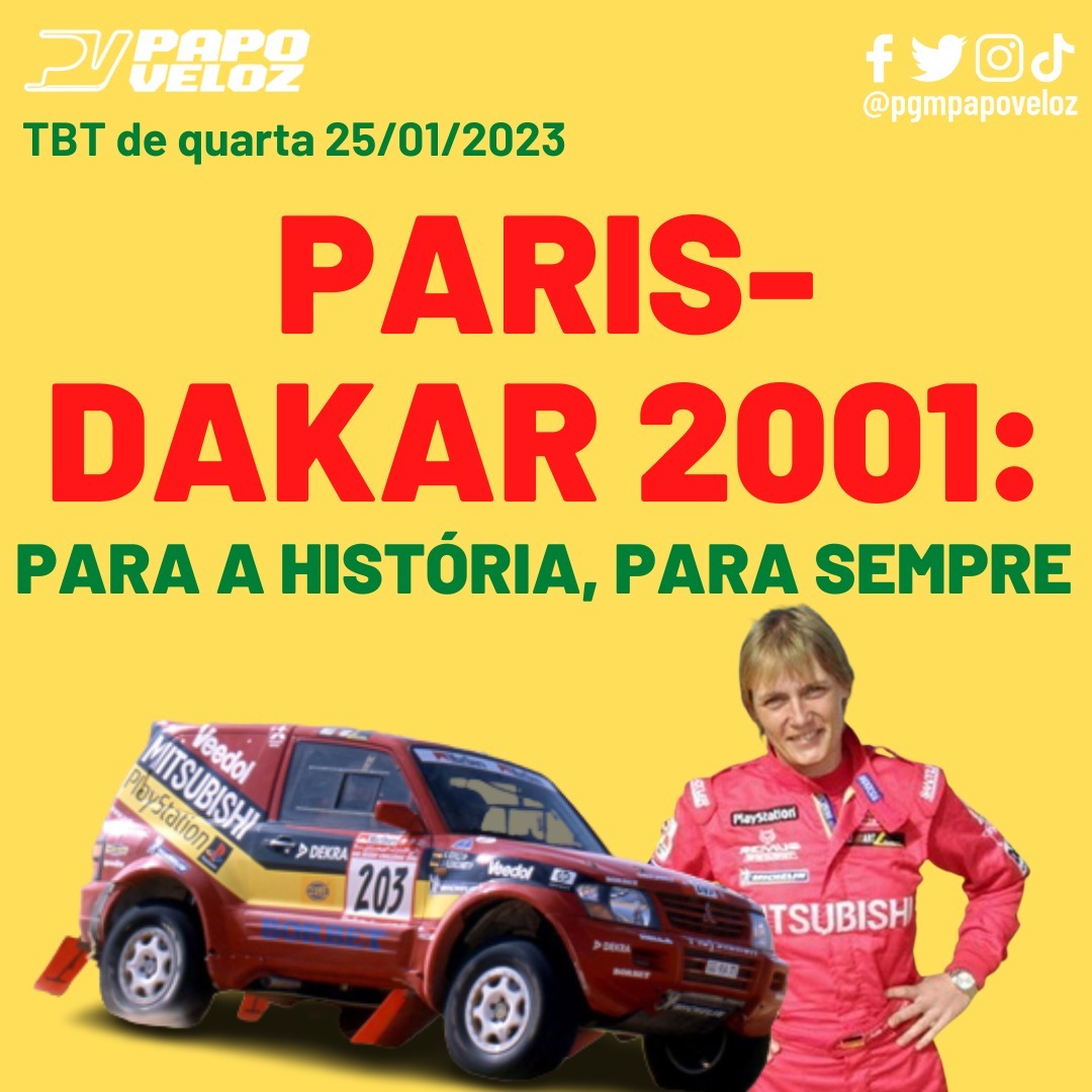 Paris-Dakar 2001: para a história, para sempre - TBT de quarta 25/01/2023 episode artwork