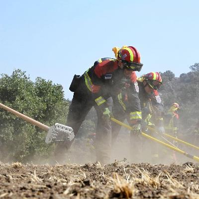 Internationaler Einsatz gegen das Feuer in Spanien