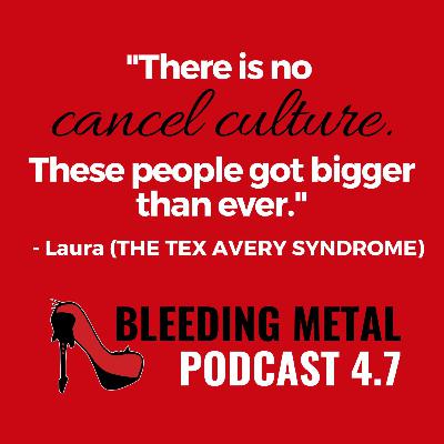 Abusive behavior in the metal scene and how we can do better - with Laura (THE TEX AVERY SYNDROME) | Bleeding Metal Podcast 4.7