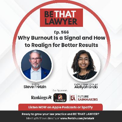 Alefiyah Lindo: Why Burnout Is a Signal and How to Realign for Better Results