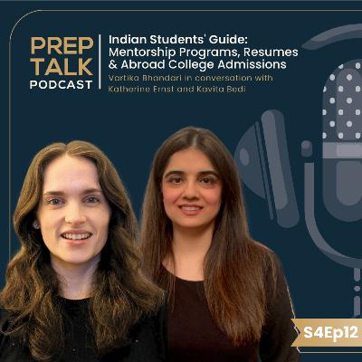 Indian Students' Guide: Mentorship, Resumes & Abroad College Admissions | Edvanta Consulting Podcast