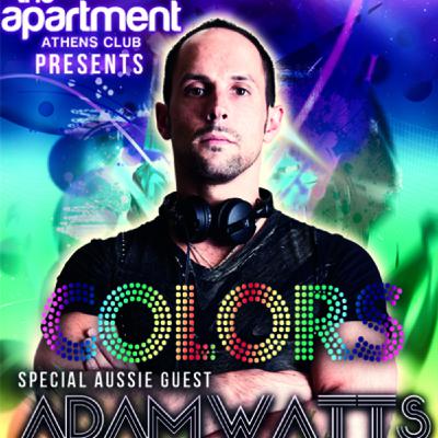 DJ Adam Watts - Colors @ the Apartment, Athens Apr 2013 DJ Adam Watts - Colors @ the Apartment, Athens Apr 2013