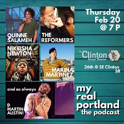 Season 3 Episode 4: Quinne Salamen, Nikeisha Newton, Marina Martinez, Dahlia Delu Belle, and The Reformers! Season 3 Episode 4: Quinne Salamen, Nikeisha Newton, Marina Martinez, Dahlia Delu Belle, and The Reformers!