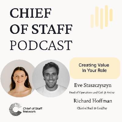 Creating Value In Your Role with Richard Hoffman and Eve Staszczyszyn