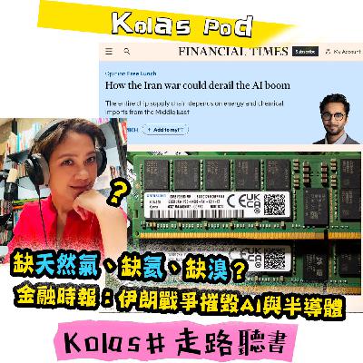 EP64 缺天然氣、缺氨、缺溴？ 金融時報：伊朗戰爭摧毀AI與半導體