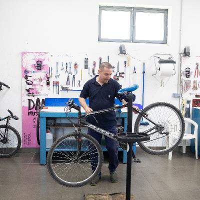 'Reciclo' y la reparación de bicis en Pamplona
