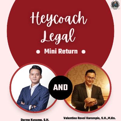 Episode 1 HeyCoach Legal: Eksistensi Hukum dan Litigasi di Bidang E-Sports