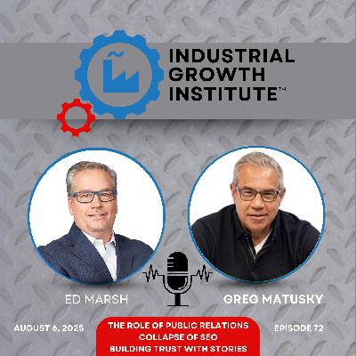 Public Relations and Industrial Marketing in a Post SEO Content Apocalypse with Greg Matusky Public Relations and Industrial Marketing in a Post SEO Content Apocalypse with Greg Matusky