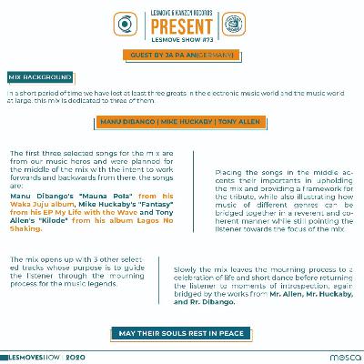 LesMove - shOw #073 Guestmix by JaPaAn (Germany) [Dedication To Our Fallen Soldiers]