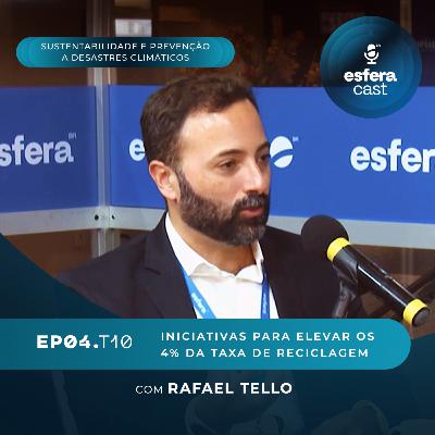 T10E04 | EsferaCast | Iniciativas para elevar os 4% da taxa de reciclagem, com Rafael Tello