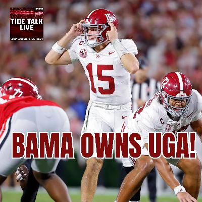 REACTION: Bama OWNS Georgia with another THRILLING win over the Bulldogs | Alabama Crimson Tide