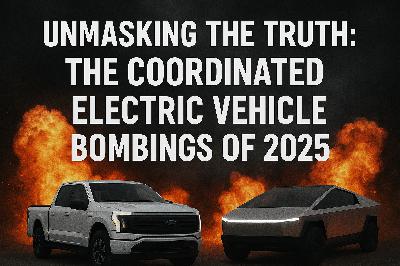 Unmasking the Truth: The Coordinated Electric Vehicle Bombings of 2025