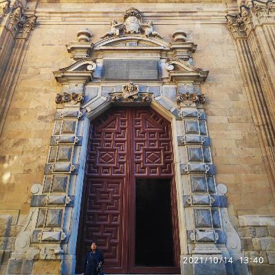German Podcast Episode #206: Spain_Travel_2021_Day#3 - Neha, Rahul and Mike visit Salamanca University, Cathedral & Old Town on 14.Oct. 2021