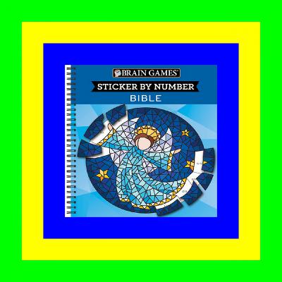 Free Online Brain Games - Sticker by Number: Bible (28 Images to Sticker) [BOOK]