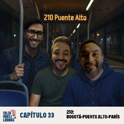 210: Bogotá-Puente Alto-París