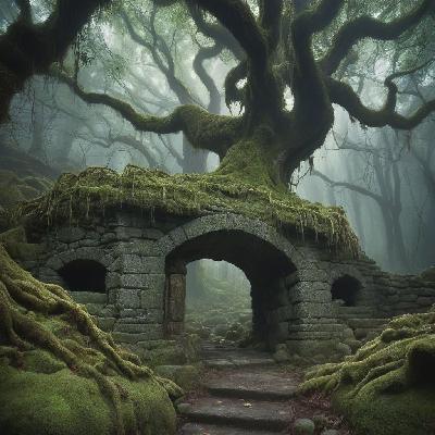 Downtempo & Deep House mix "Лесное подземелье" - Fresh & Best Slow Deep Sounds mixed by Olejo