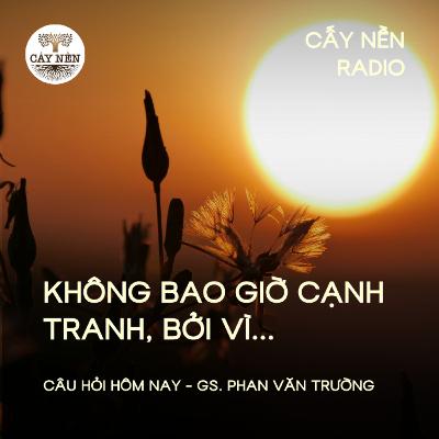 Không bao giờ cạnh tranh, bởi vì... | GS Phan Văn Trường | Cấy Nền Radio | #CauHoiHomNay147